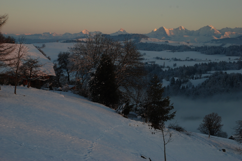 Hbeli, Eiger, Mnch und Jungfrau